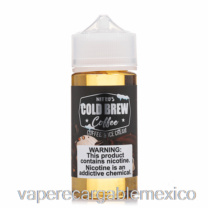 Vape Recargable Café Y Helado - Nitros Cold Brew - 100ml 6mg